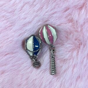 2 Air Balloon European Charm Fit Pandora Bracelet